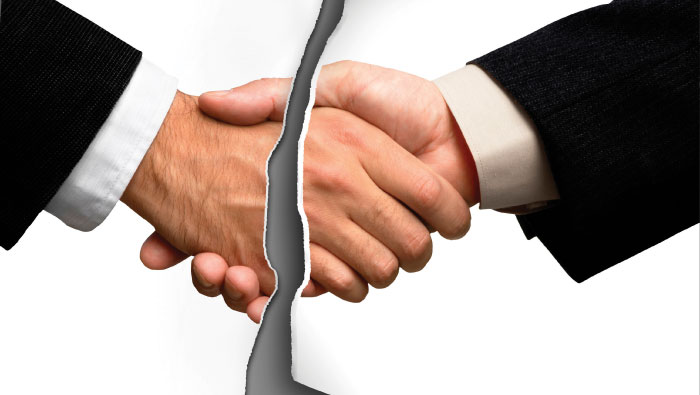 incumplimiento de contratos